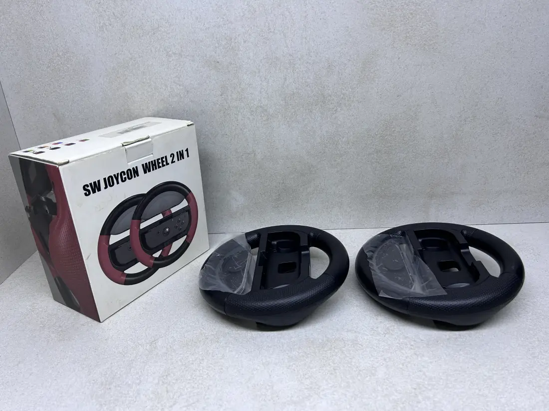 Nintendo Switch > Joy Con 2x Volan BLACK / Wheel Set