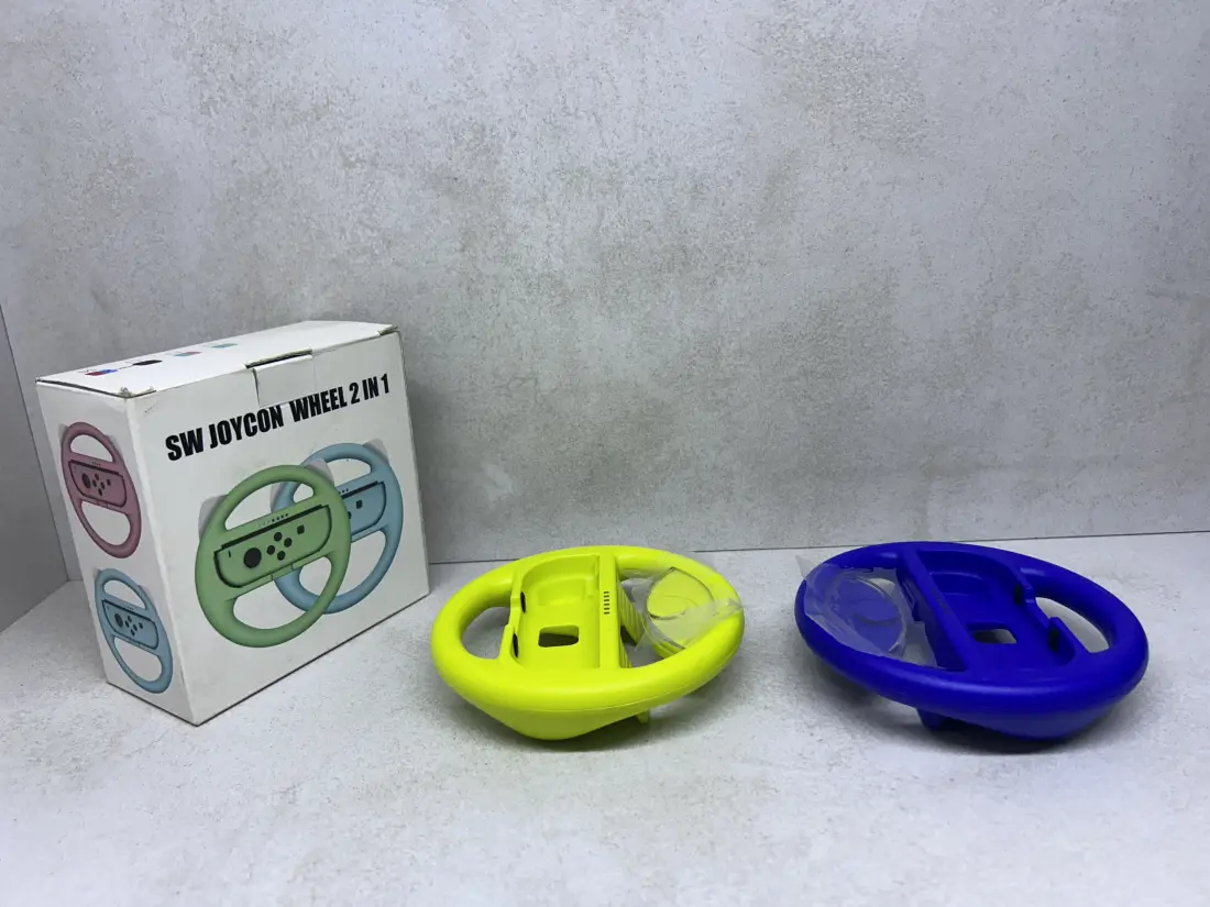 Nintendo Switch > Joy Con 2x Volan BLUE&YLW / Wheel Set