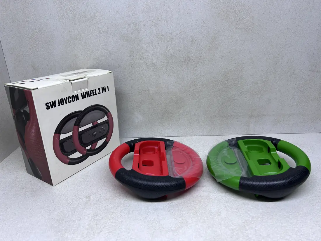 Nintendo Switch > Joy Con 2x Volan GREEN&RED / Wheel Set