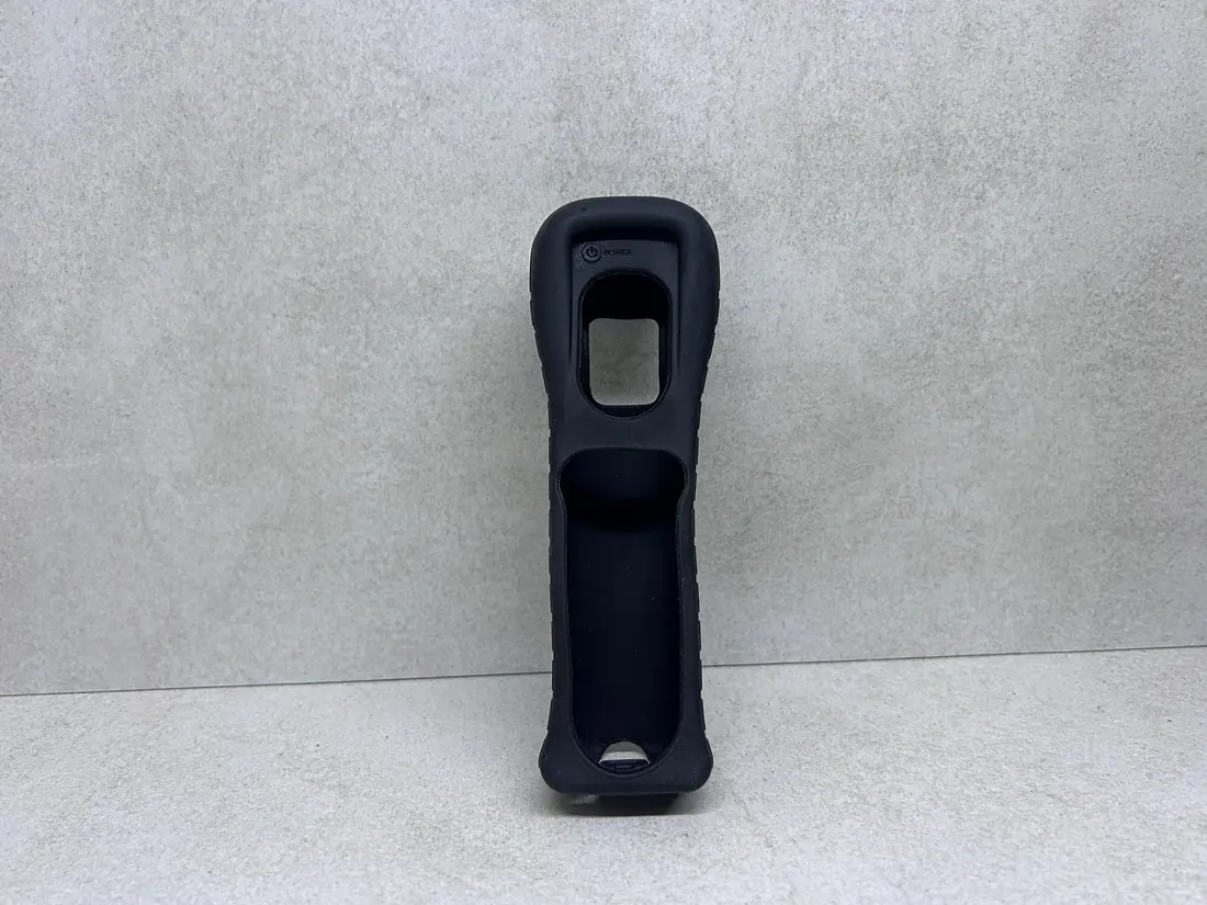 Nintendo Wii > Wii Remote / Silikonska zaštita / BLACK / ORIGINAL