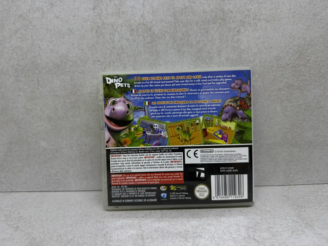 101 Dino Pets - Nintendo DS igra