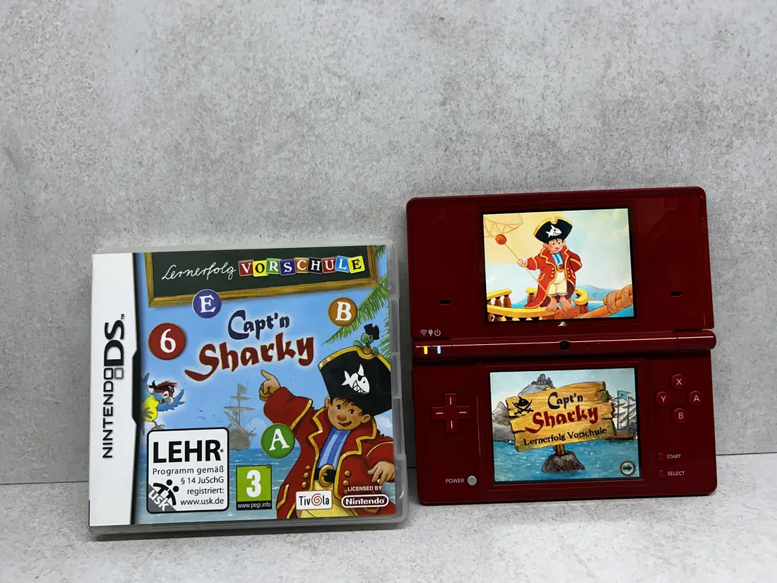 Captain Sharky Lernerfolg Preschool - Nintendo DS igra
