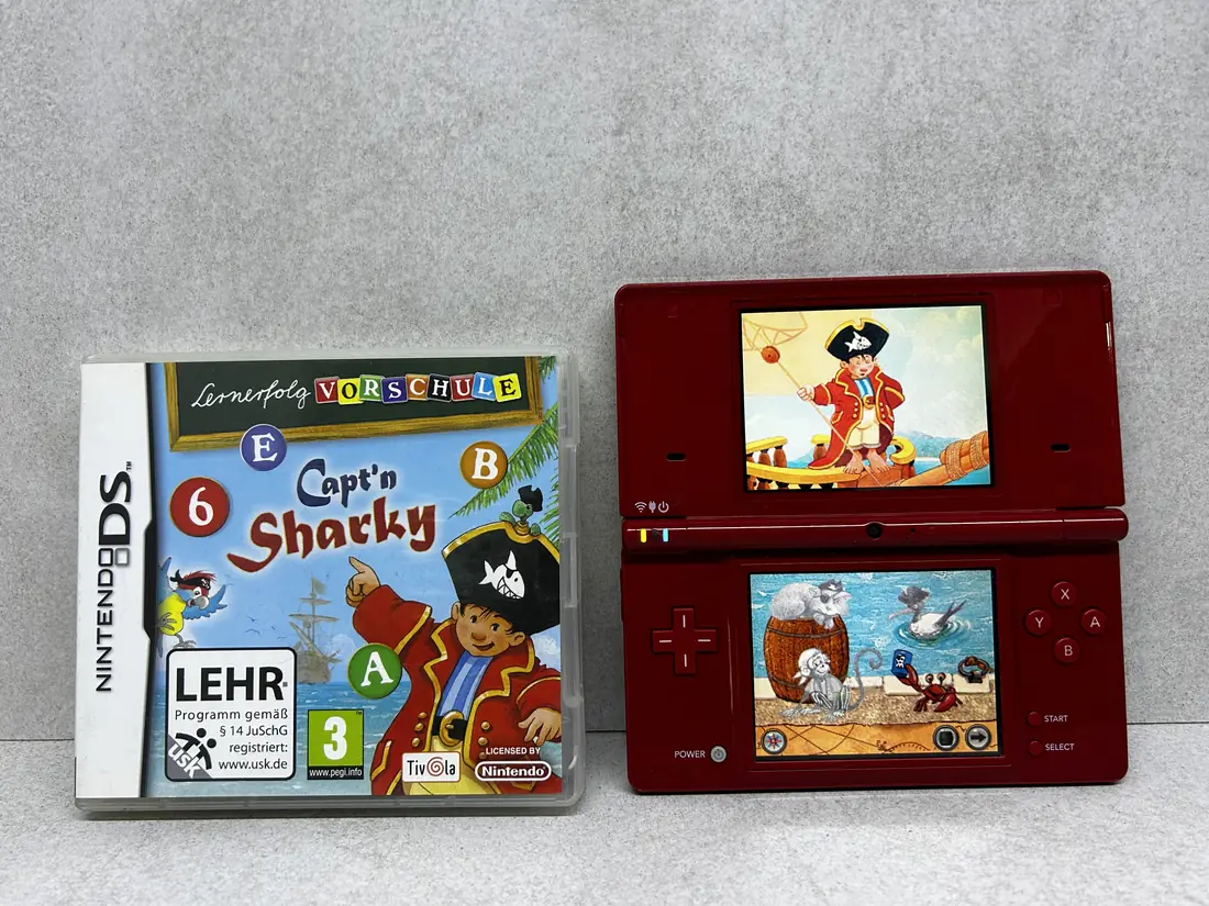 Captain Sharky Lernerfolg Preschool - Nintendo DS igra