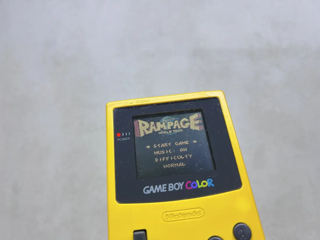Rampage World Tour - Nintendo Game Boy COLOR igra