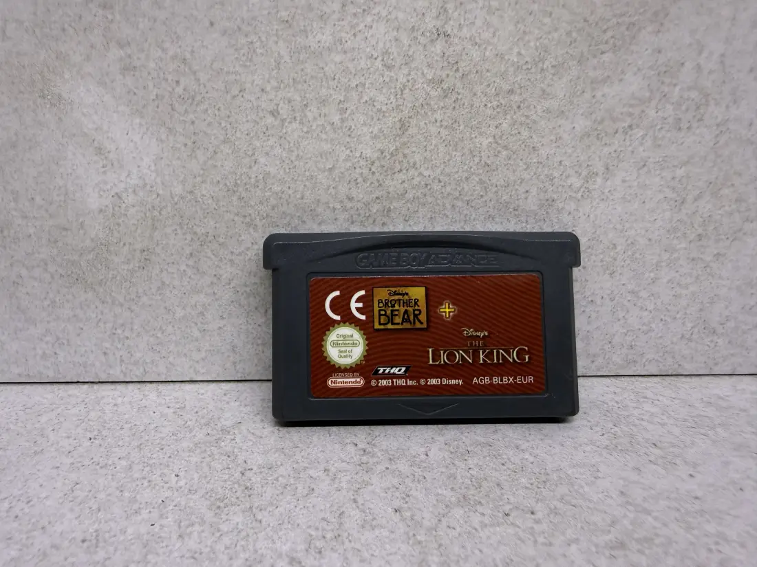 The Lion King + Brother Bear - Game Boy Advance igra