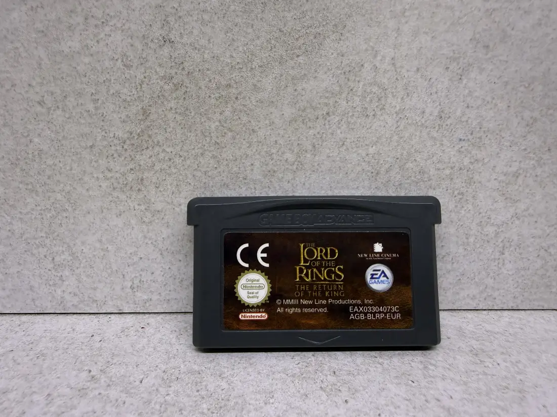 The Lord of the Rings the Return of the King - Game Boy Advance igra