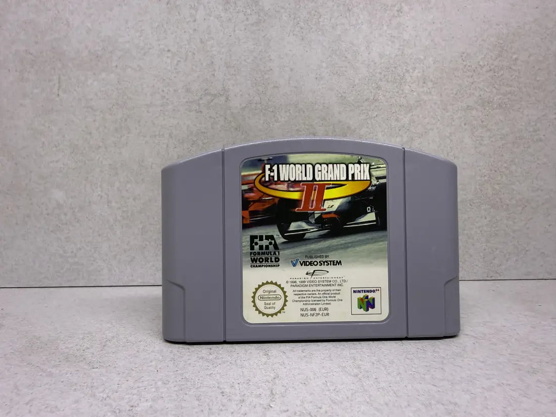 F-1 World Grand Prix 2 - N64 / Nintendo 64 igra