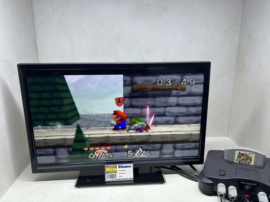 Super Smash Bros - N64 / Nintendo 64 igra