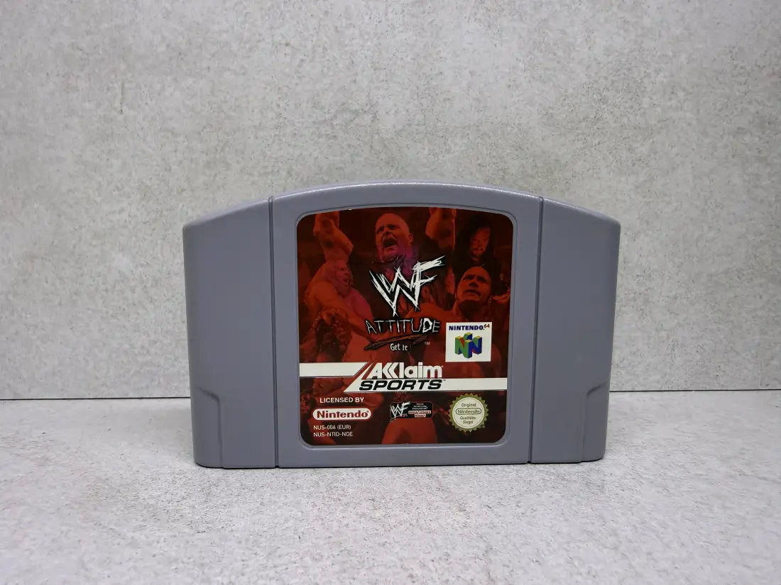 WWF Attitude - N64 / Nintendo 64 igra