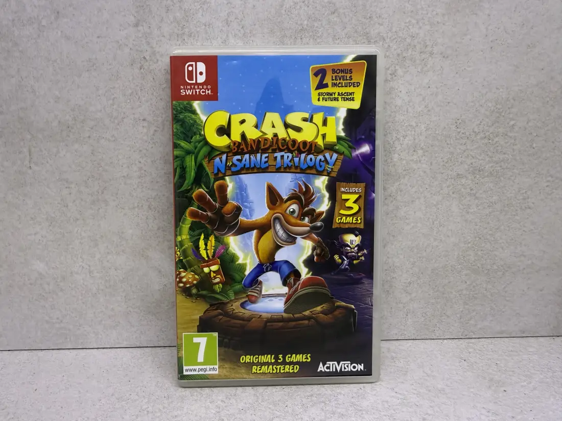 Crash Bandicoot N Sane Trilogy - Nintendo Switch igra