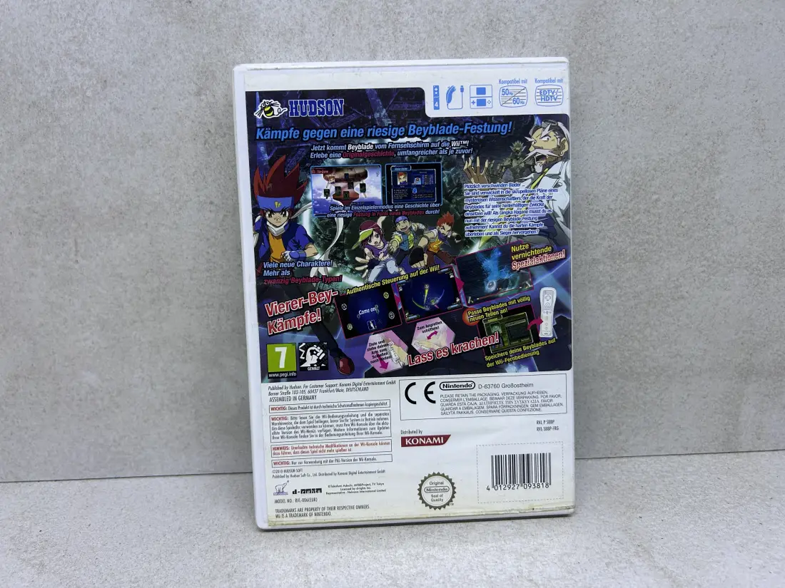 Beyblade Metal Fusion - Nintendo Wii igra