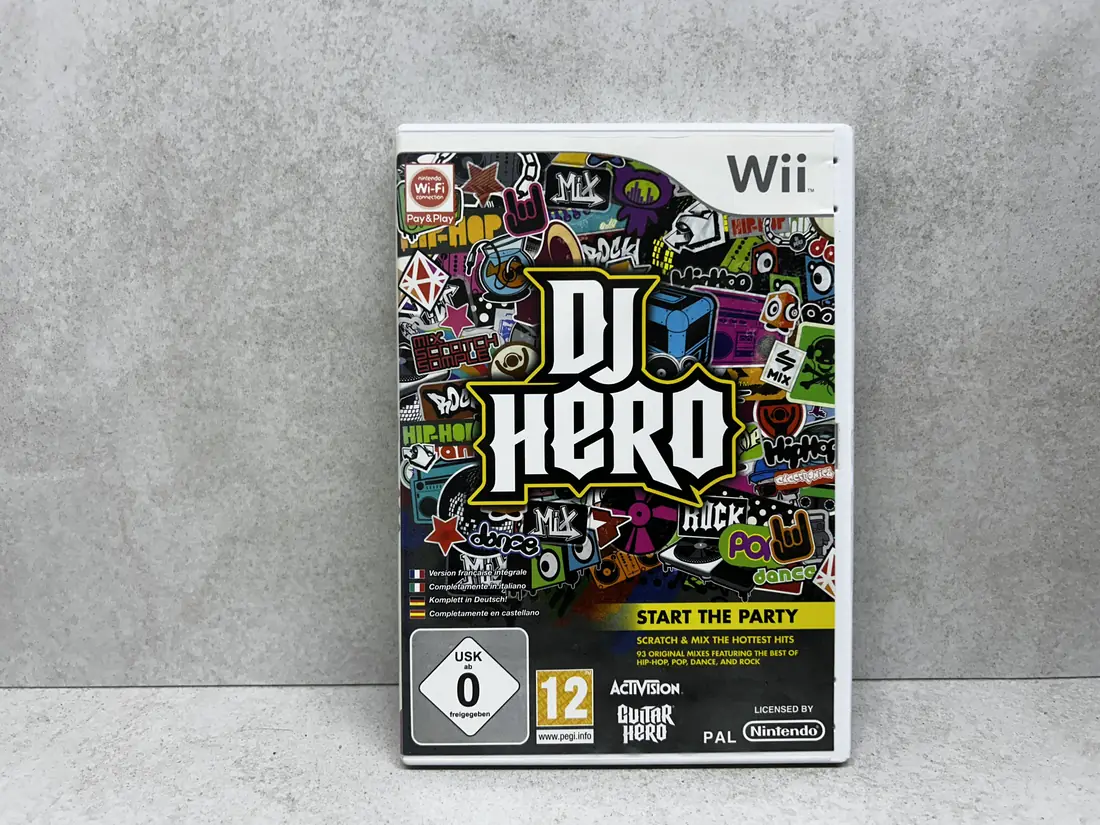 DJ Hero - Nintendo Wii igra