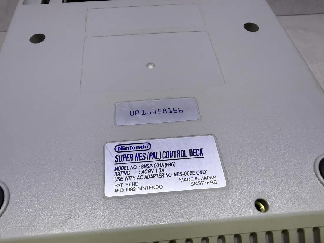 Super Nintendo Entertainment System > SNES / ORIGINAL Japan