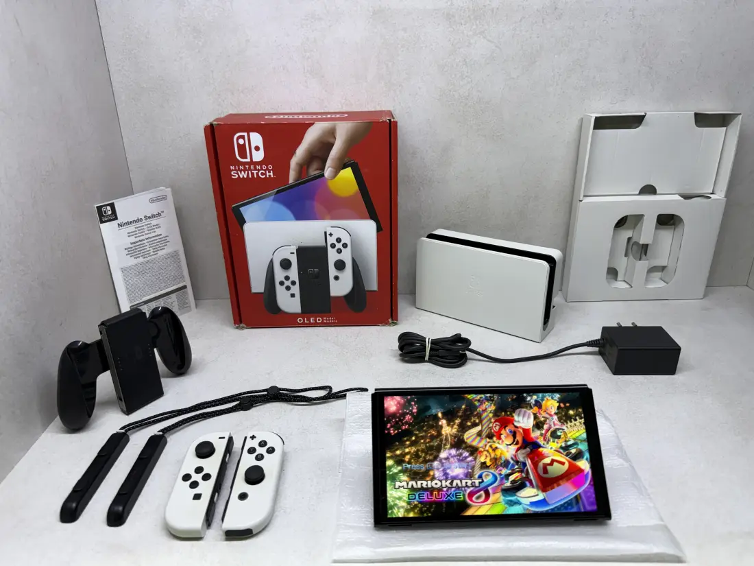 Nintendo Switch OLED > 192gb / 20-30 igara / MINT