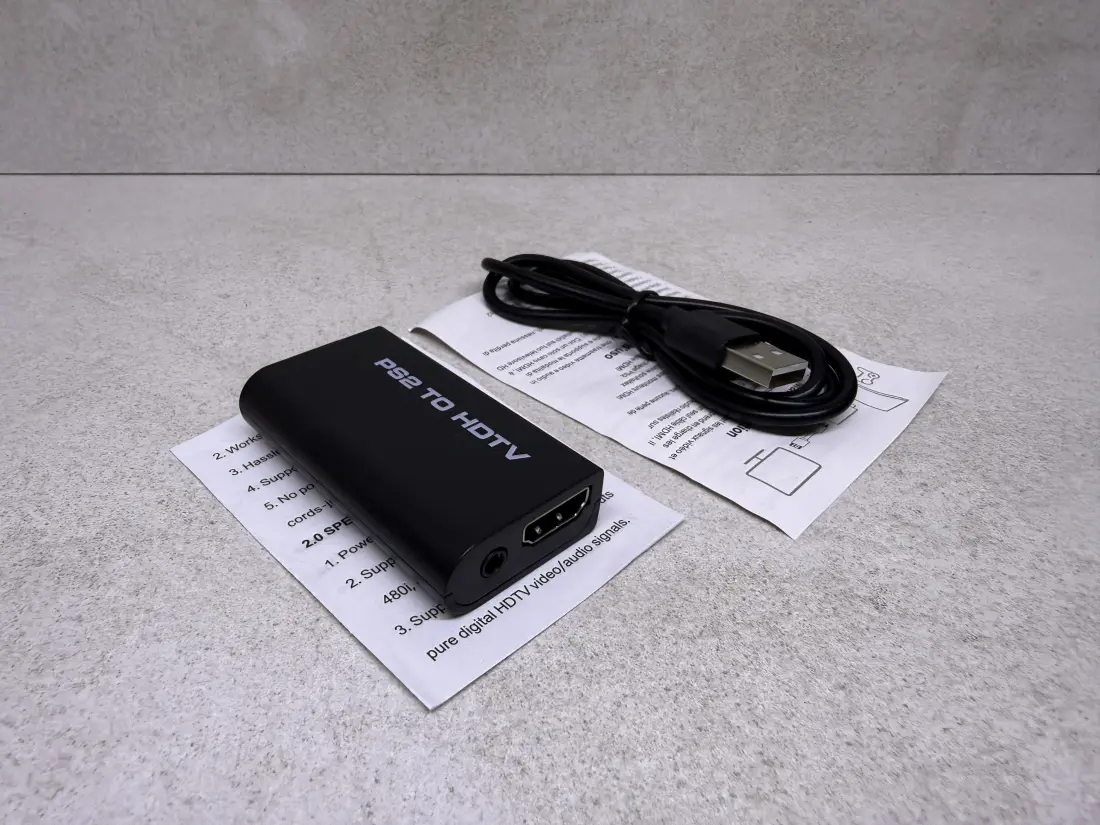 PS2 > PS2 to HDMI + USB PS2 Converter