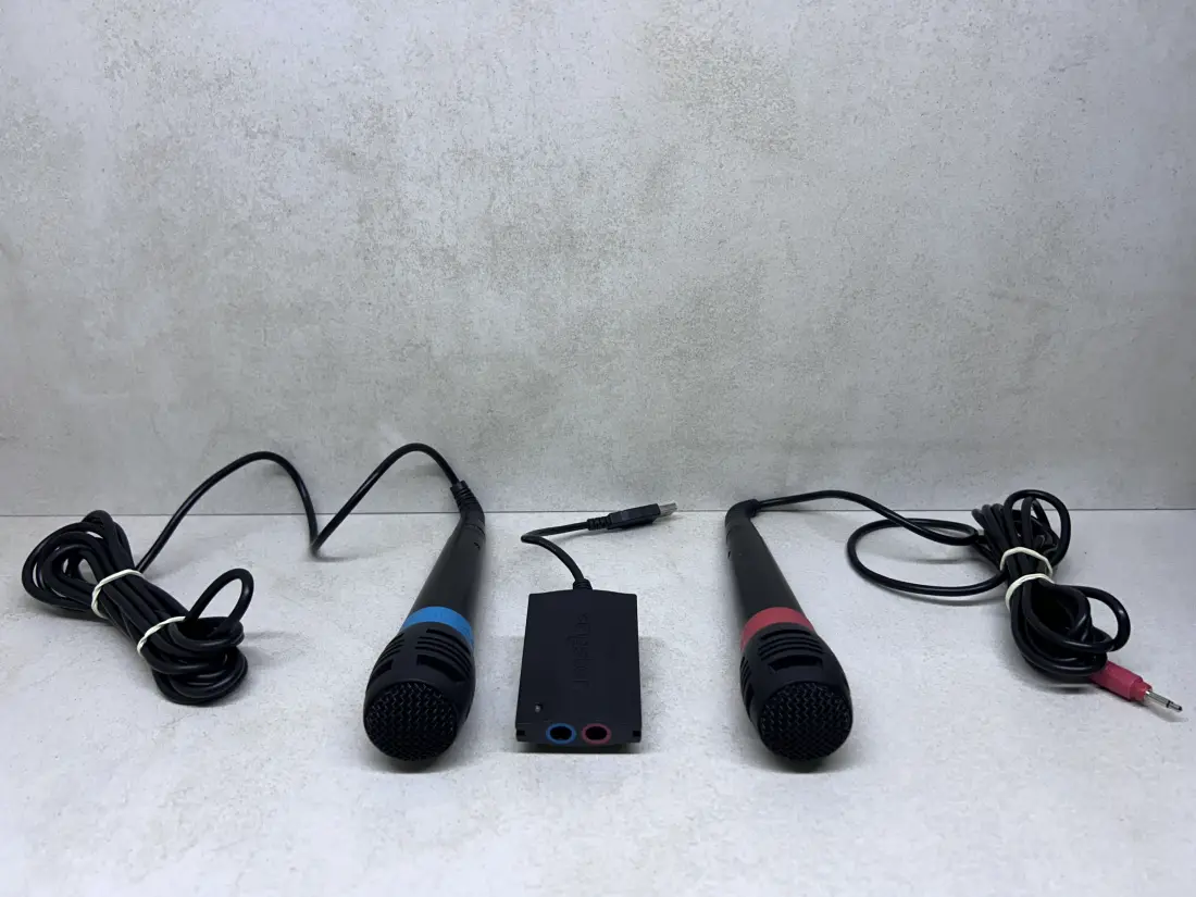PS4, PS3 i PS2 > Singstar Mikrofoni + Konverter / ORIGINAL
