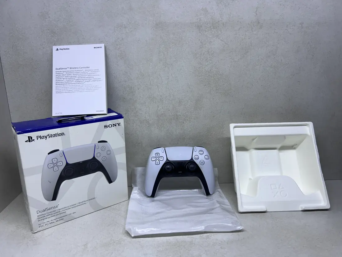 PS5 > Džojstik / DualSense Wireless / WHITE / + Kutija