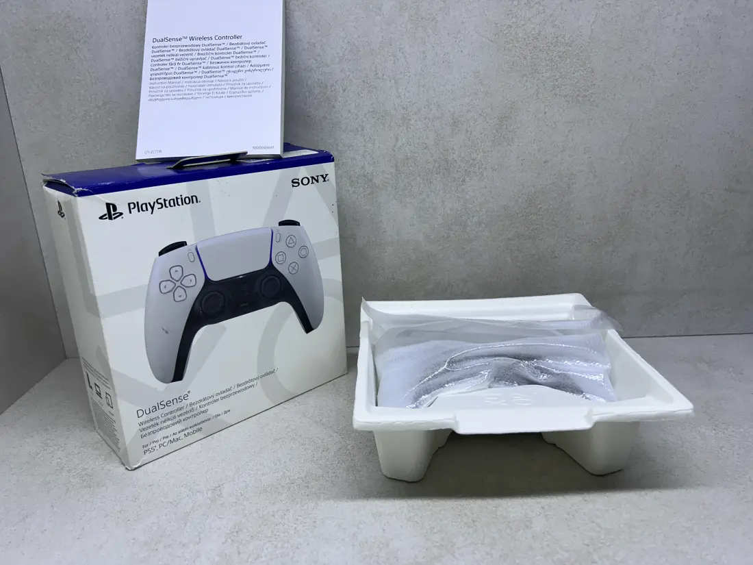 PS5 > Džojstik / DualSense Wireless / WHITE / + Kutija