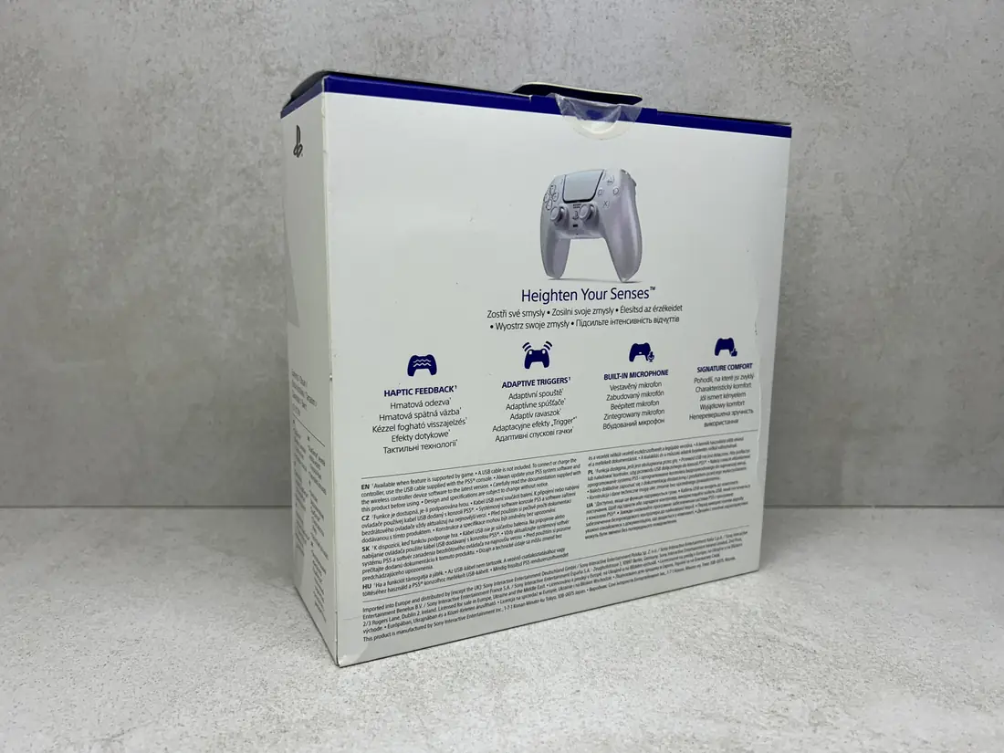 PS5 > Džojstik / DualSense Wireless / CHROMA PEARL