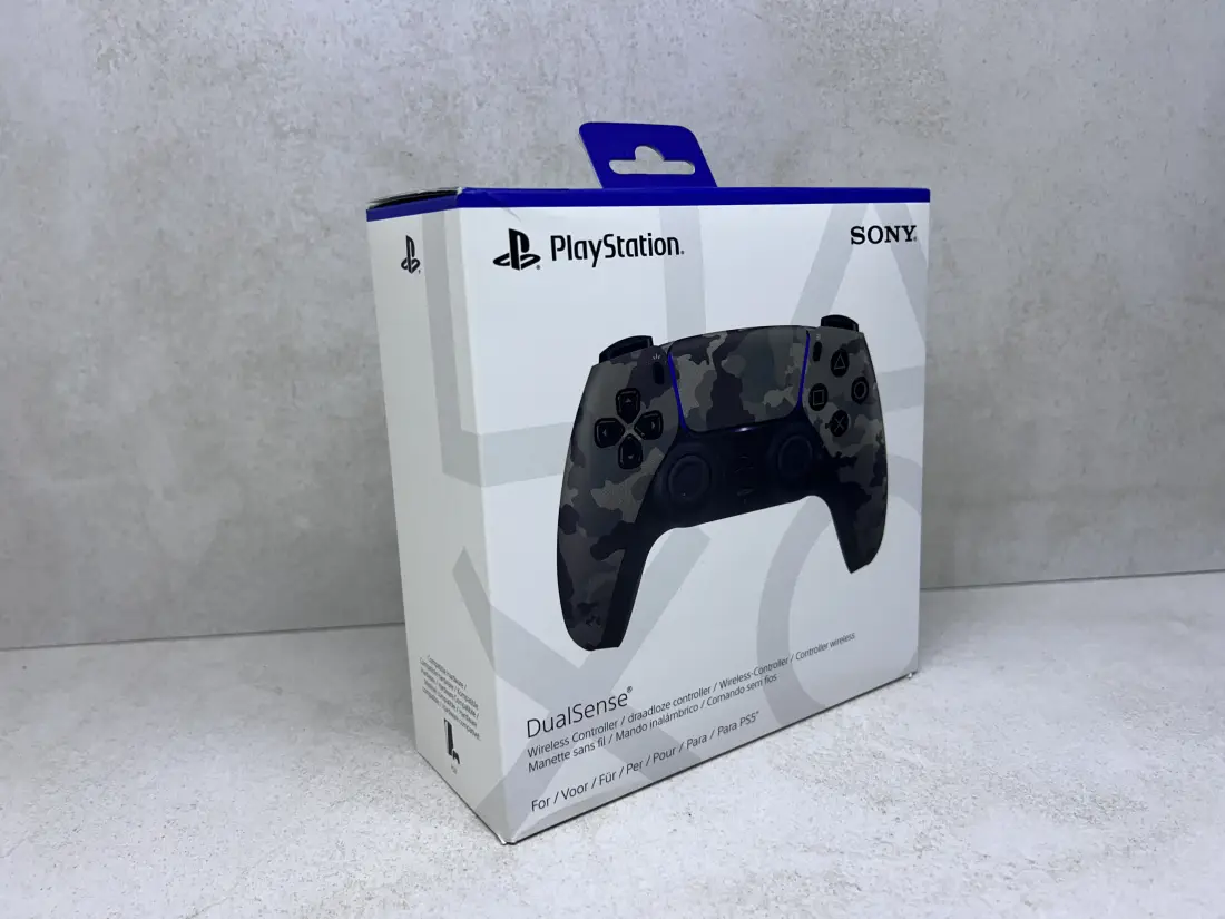 PS5 > Džojstik / DualSense Wireless / GREY CAMOUFLAGE