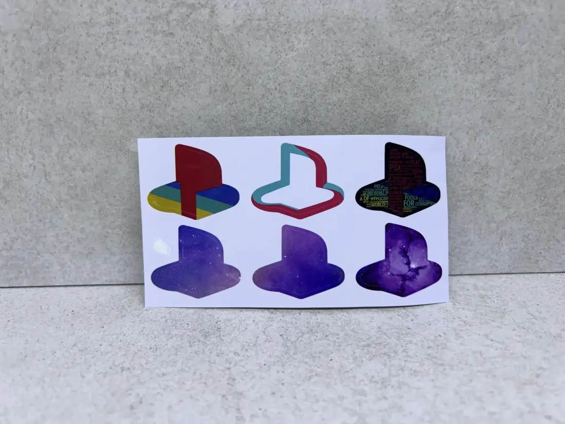 PS5 > LOGO Skin / 6 Logo-a u kompletu