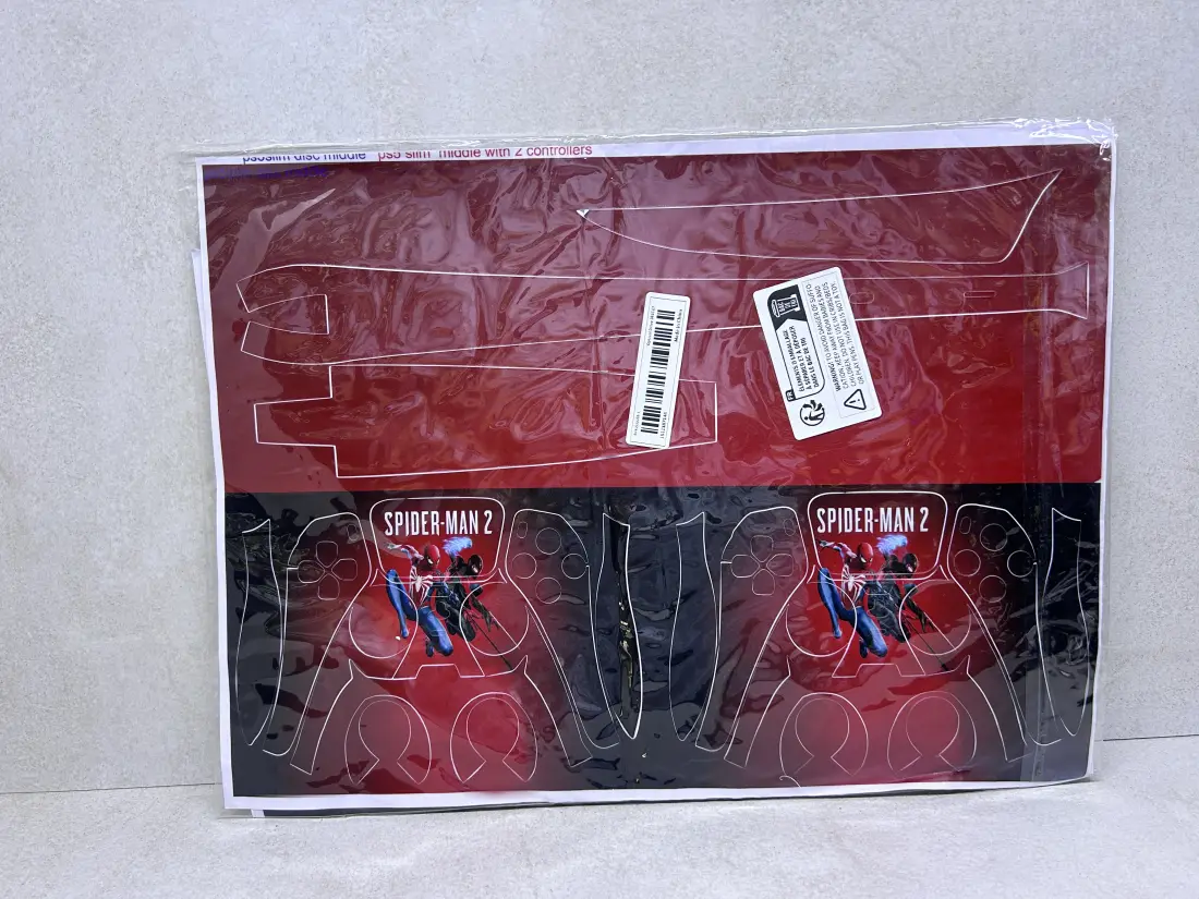 PS5 Slim Disk > Skin SpiderMan 2 /+2 Skina za džojstike