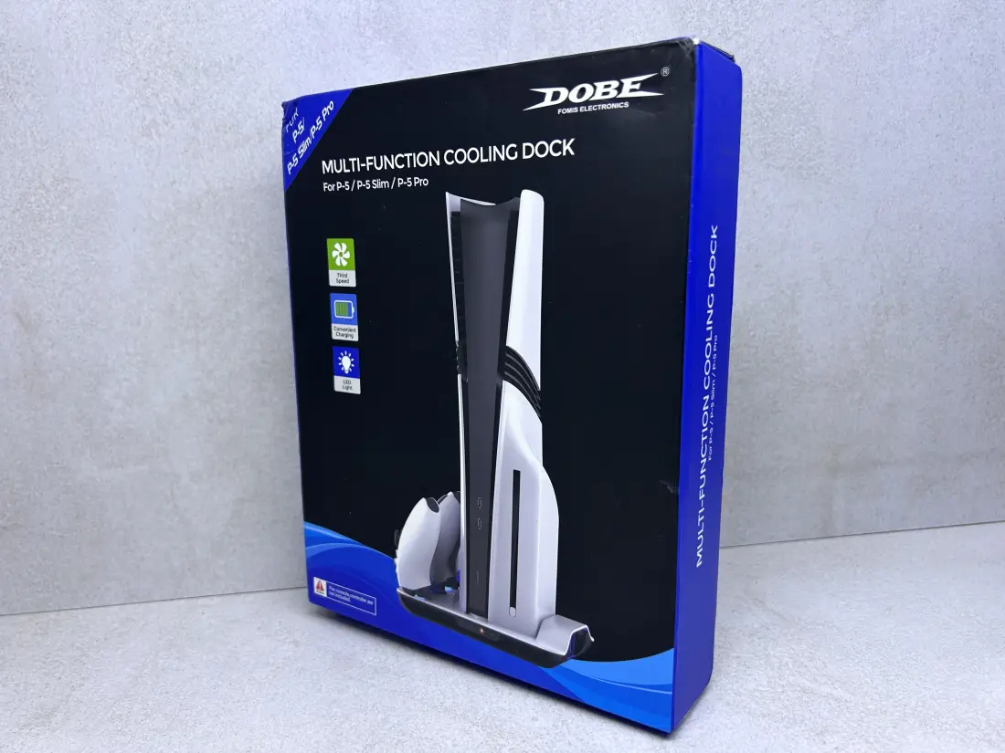 PS5, PS5 Slim i PS5 PRO > Stand + Cooling FAN / (BR.3)