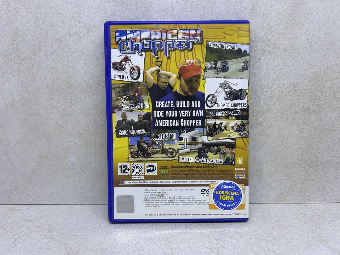 American Chopper - PS2 igra