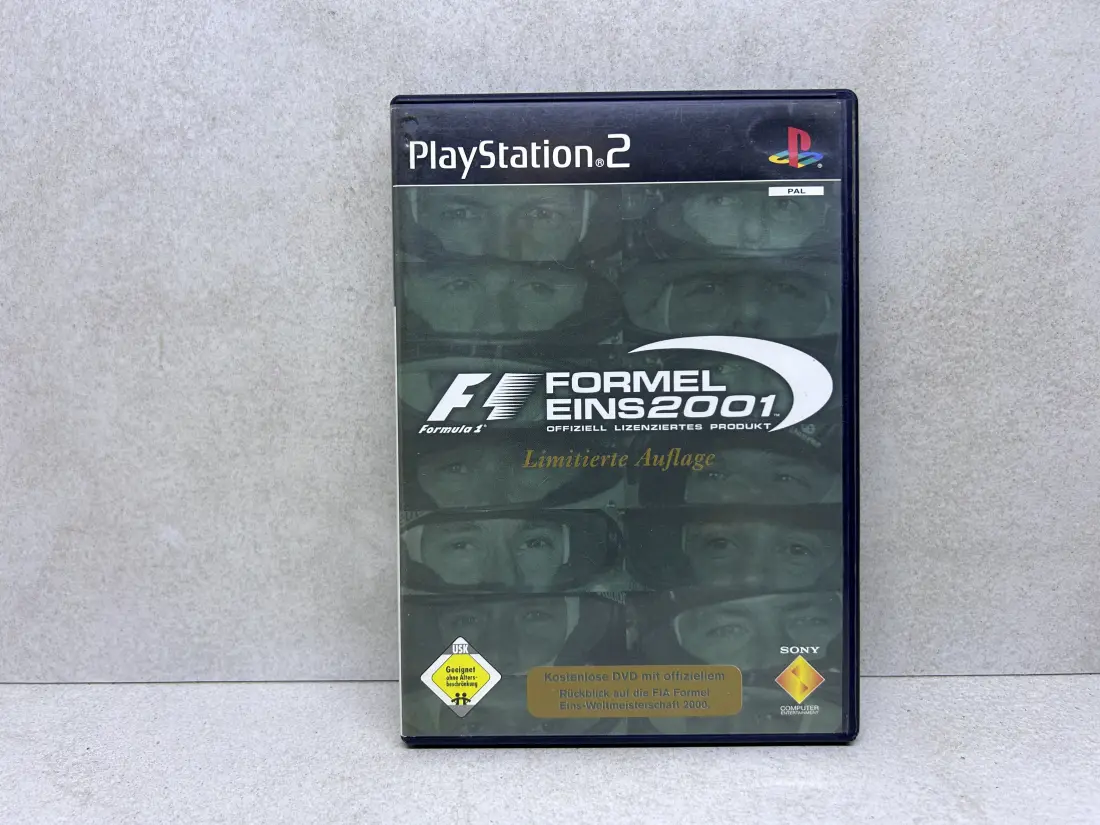 F1 Formula One 2001 + BONUS DVD CD - PS2 igra