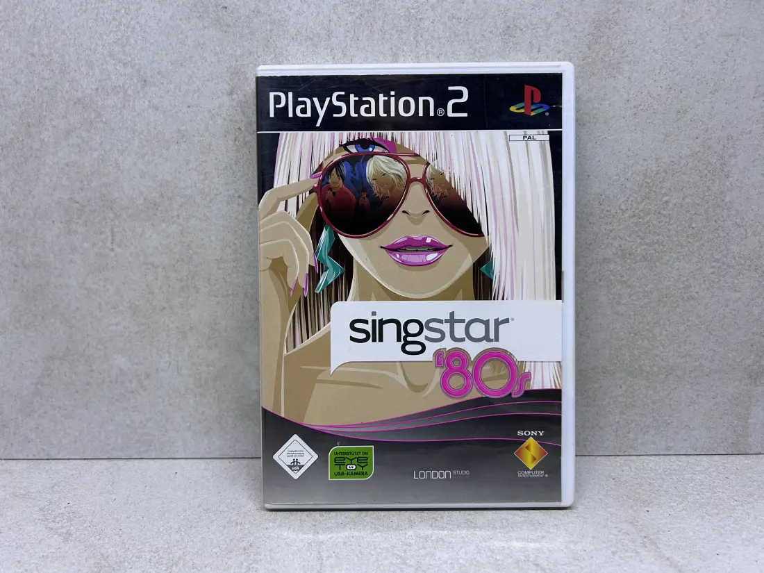 SingStar 80s - PS2 igra