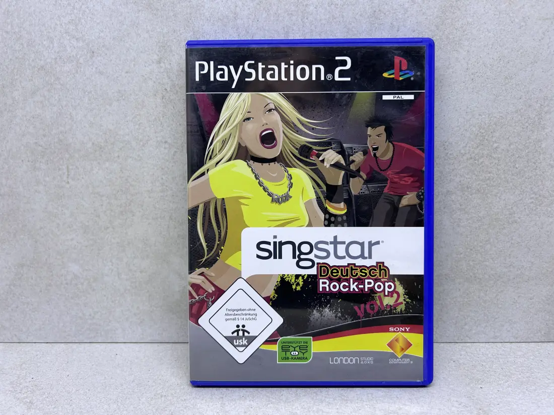 SingStar Deutch Rock Pop Vol.2 - PS2 igra
