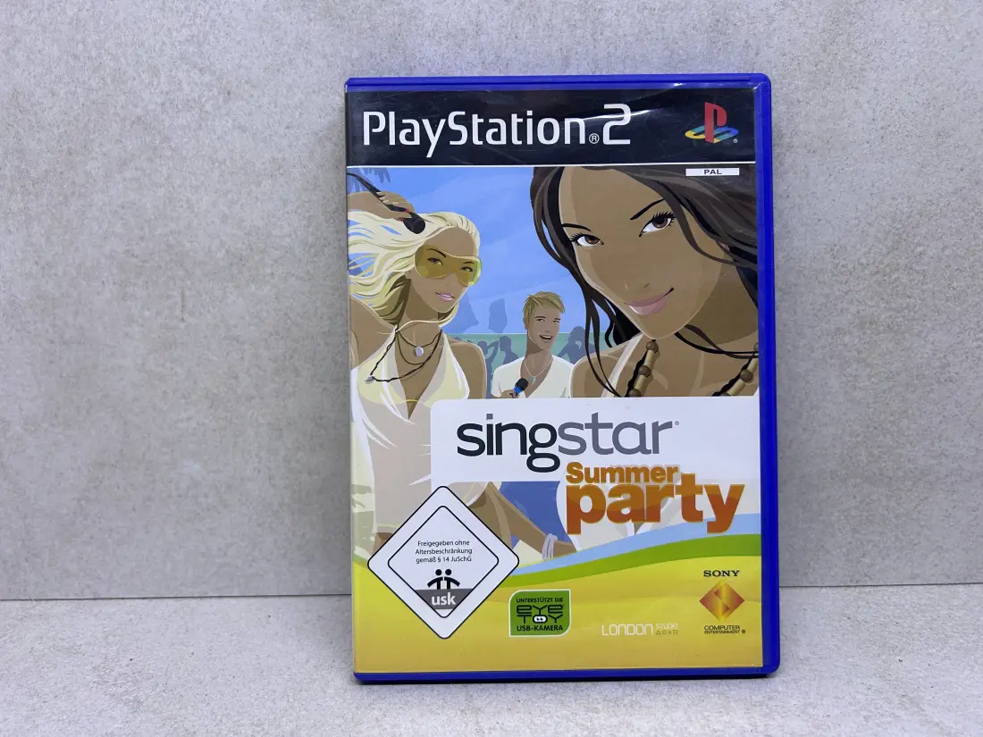 SingStar Summer Party - PS2 igra