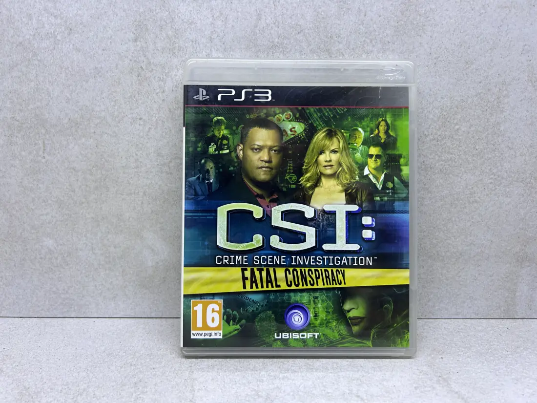 CSI Crime Scene Investigation Fatal Conspiracy - PS3 igra
