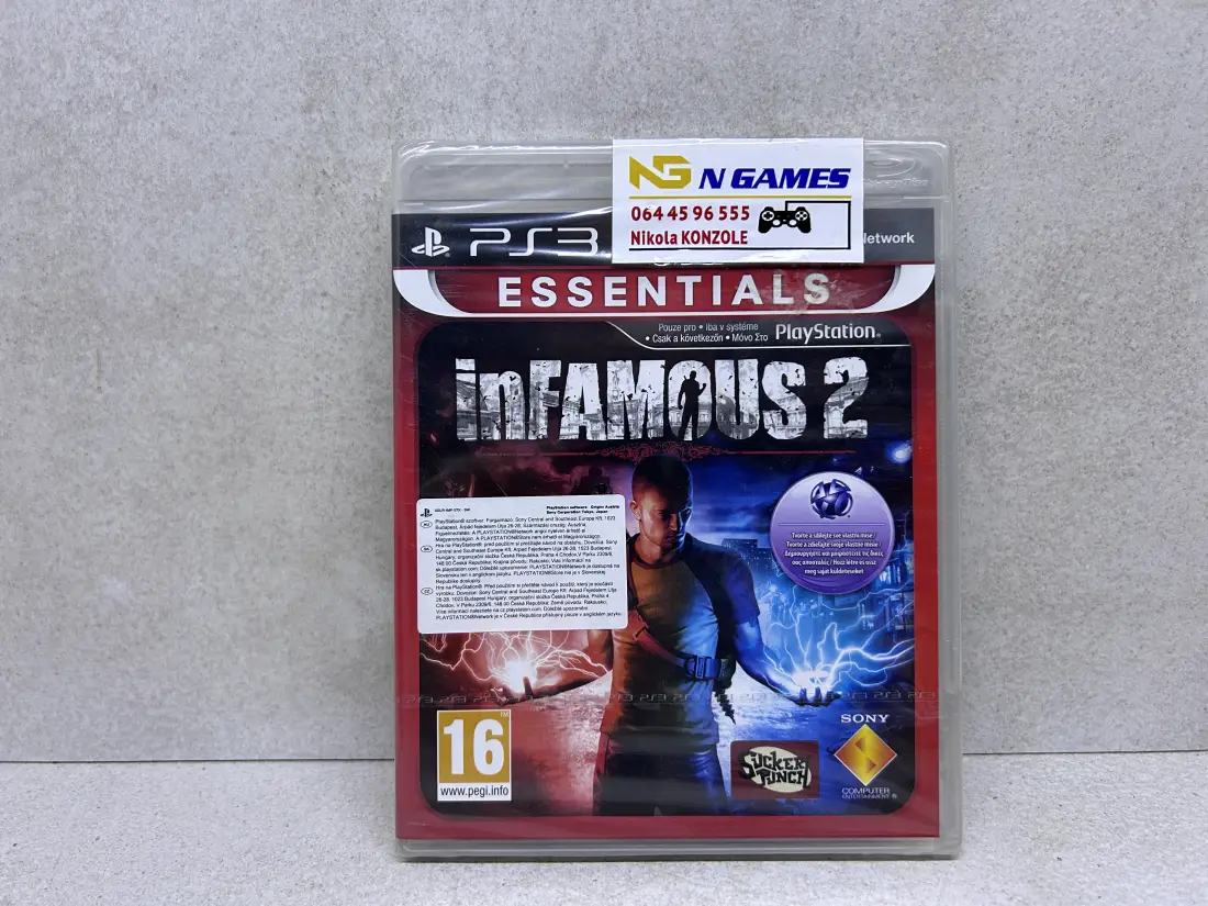 inFamous 2 - PS3 igra / NOVO