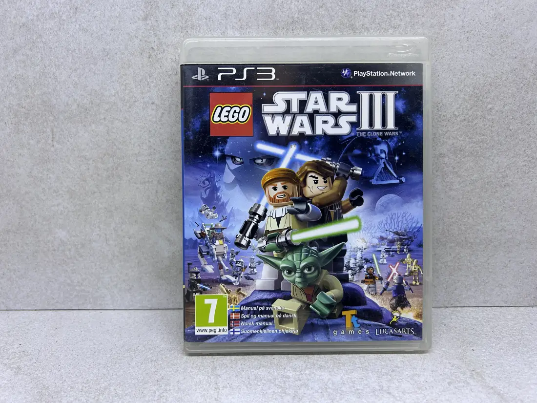 LEGO Star Wars 3 (III) the Clone Wars - PS3 igra