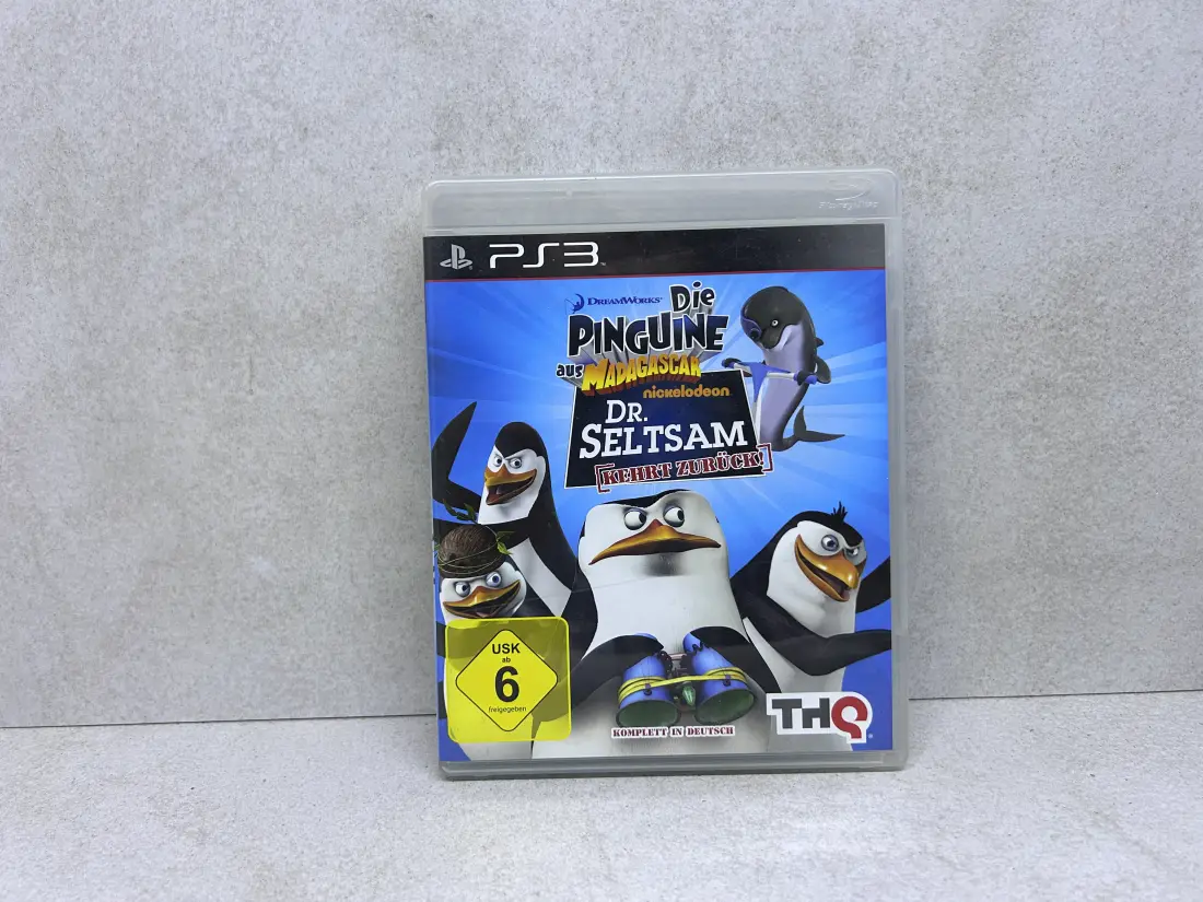 The Penguins Of Madagascar Dr. Blowhole Returns Again - PS3 igra