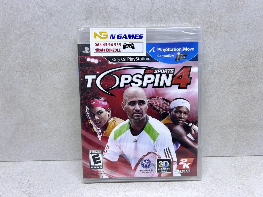 Top Spin 4 - PS3 igra / NOVO