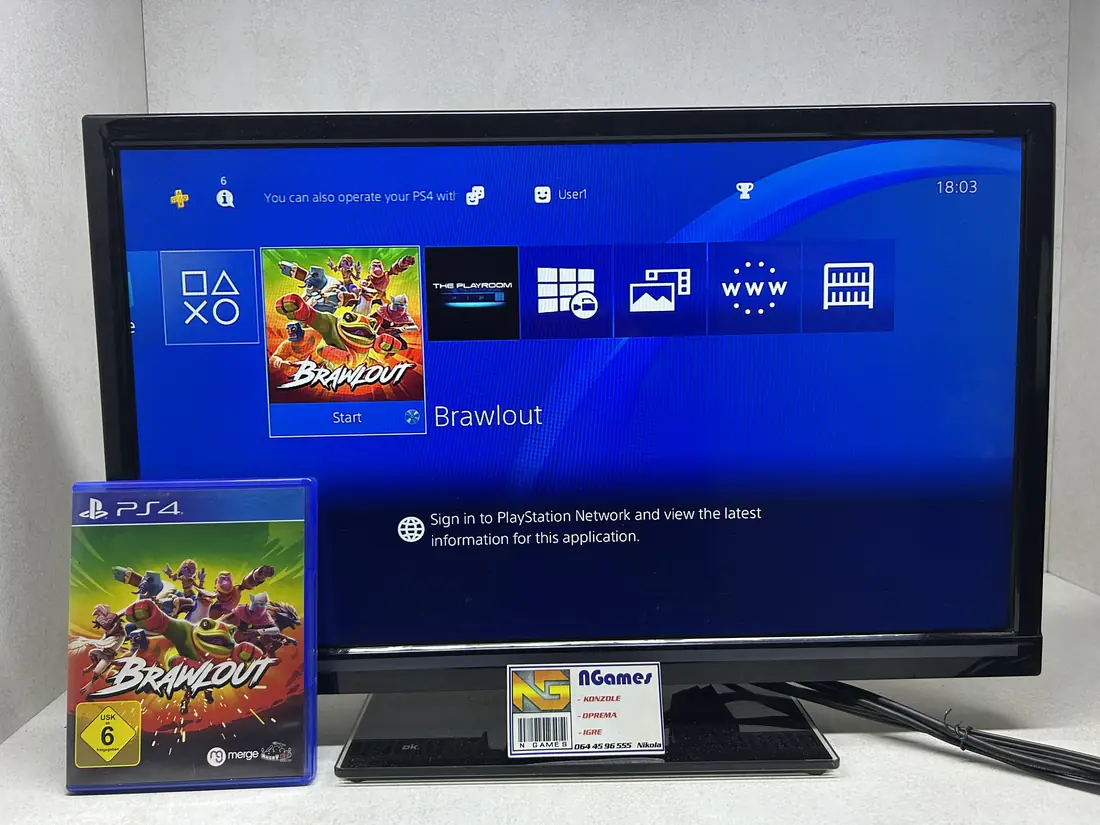 Brawlout - PS4 igra