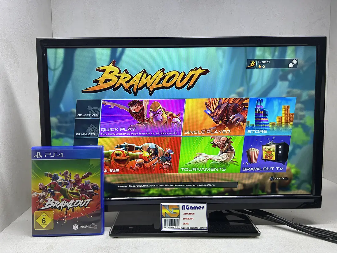 Brawlout - PS4 igra
