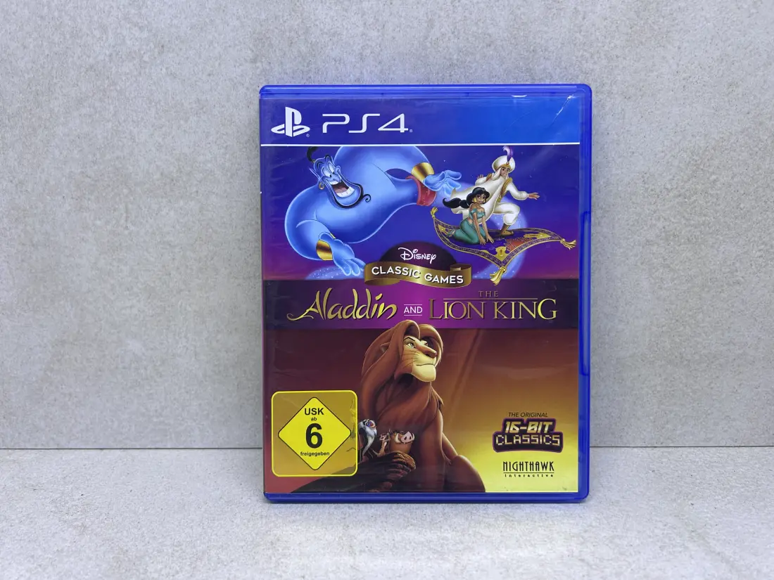 Disney CLASSIC GAMES Aladdin and Lion King - PS4 igra