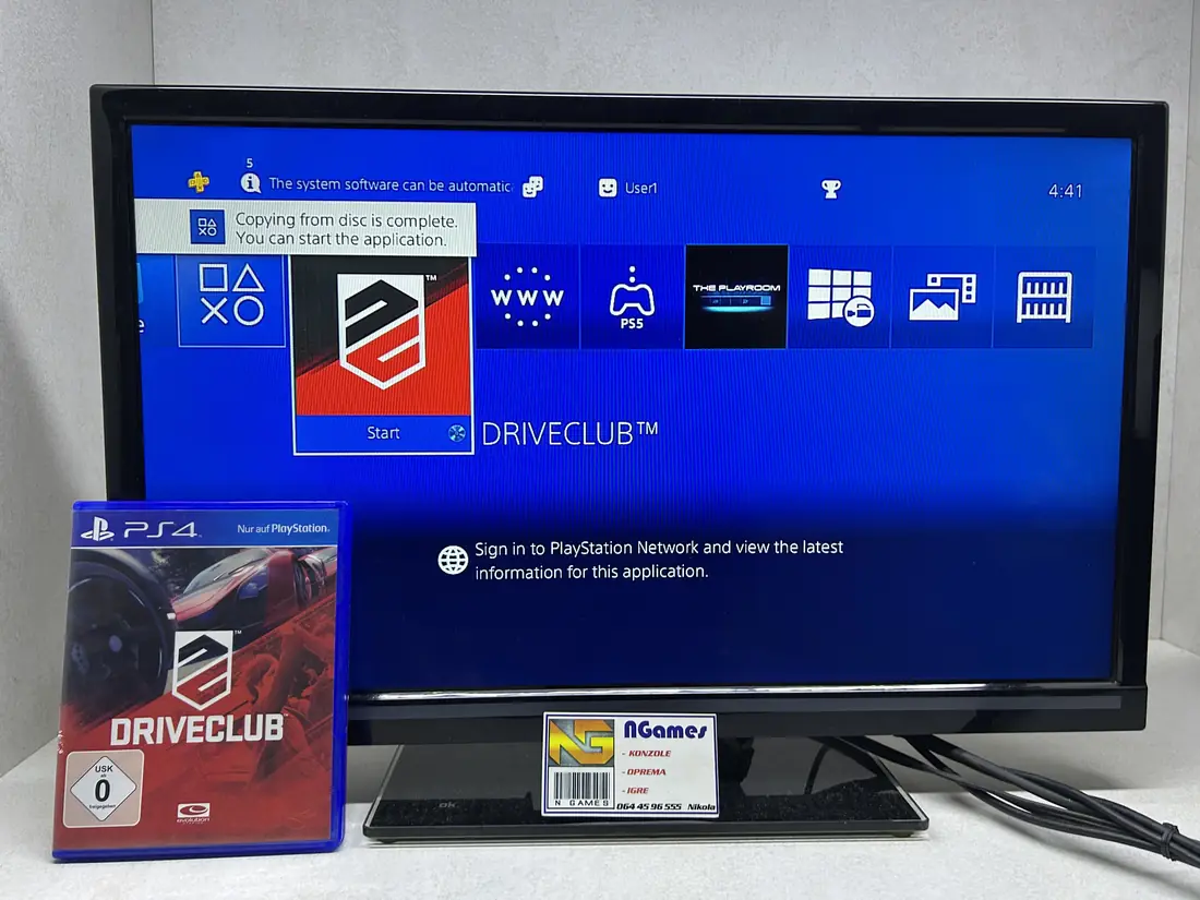 Driveclub - PS4 igra