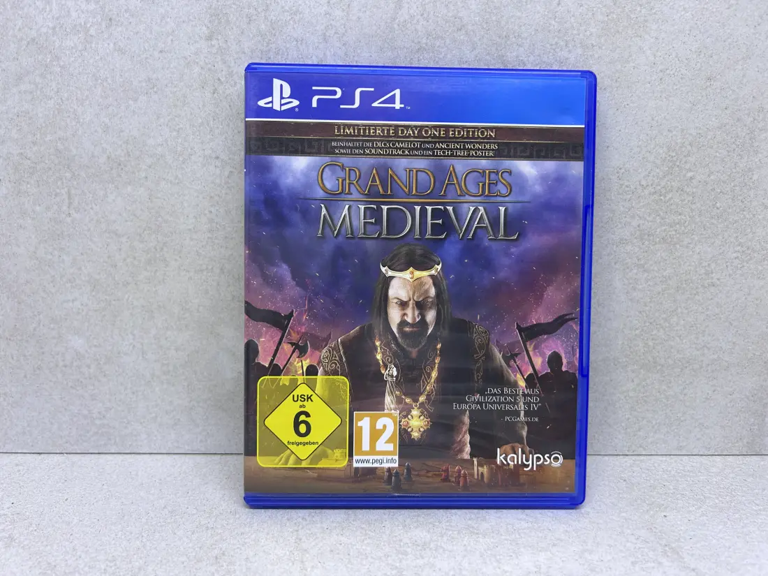 Grand Ages Medieval LIMITED Edition + MAPA - PS4 igra
