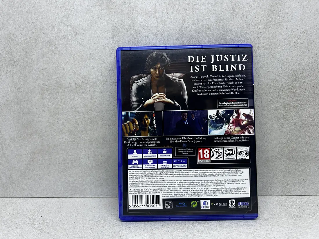 Judgment - PS4 igra