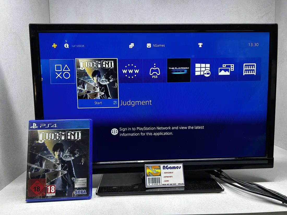 Judgment - PS4 igra