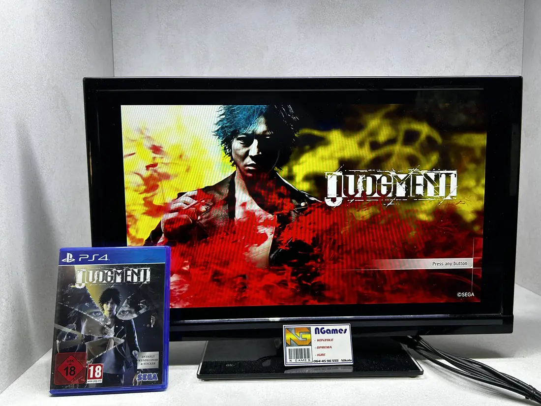 Judgment - PS4 igra