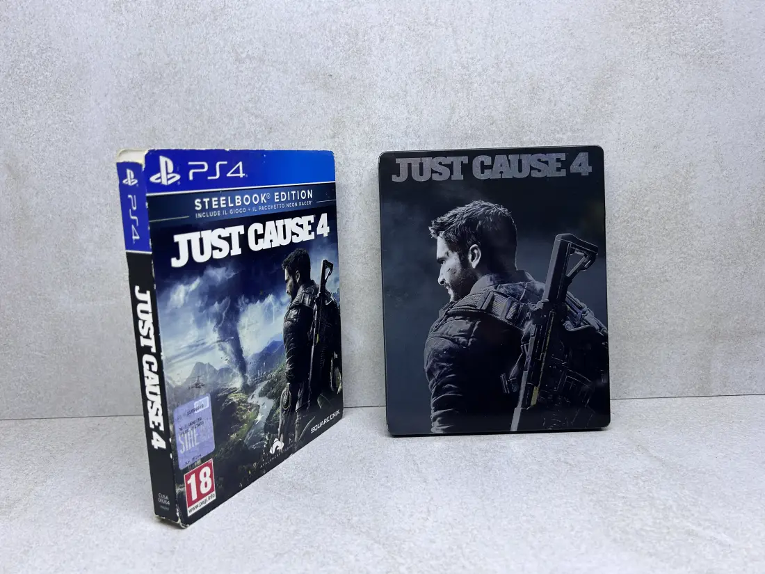 Just Cause 4 STEELBOOK + Omot - PS4 igra