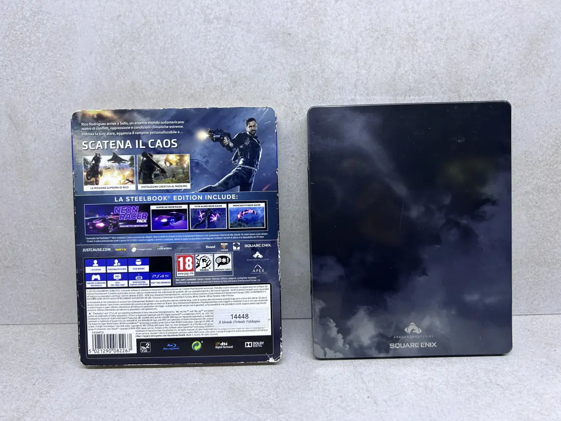 Just Cause 4 STEELBOOK + Omot - PS4 igra