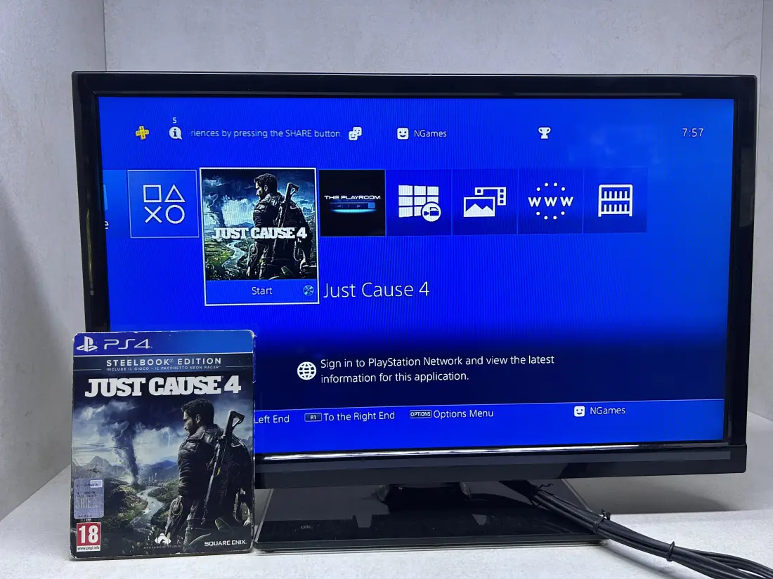 Just Cause 4 STEELBOOK + Omot - PS4 igra
