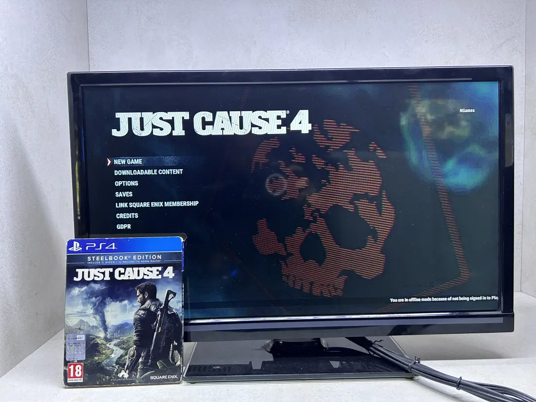 Just Cause 4 STEELBOOK + Omot - PS4 igra