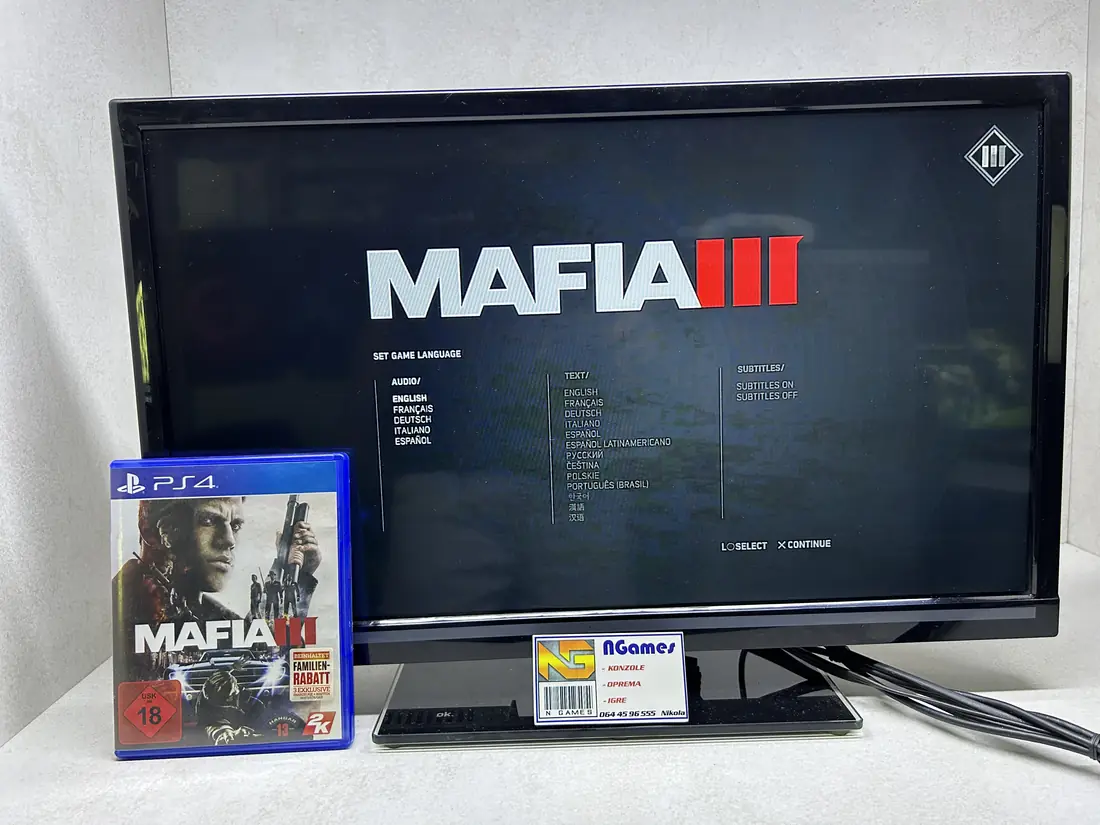 Mafia 3 - PS4 igra